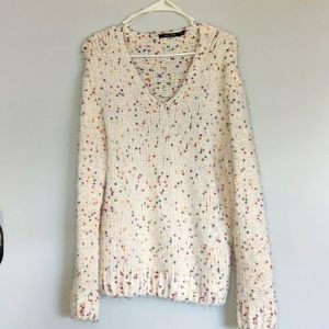 Multi colored sweater